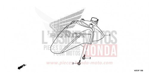 FRONT FENDER SH150AD de 2013